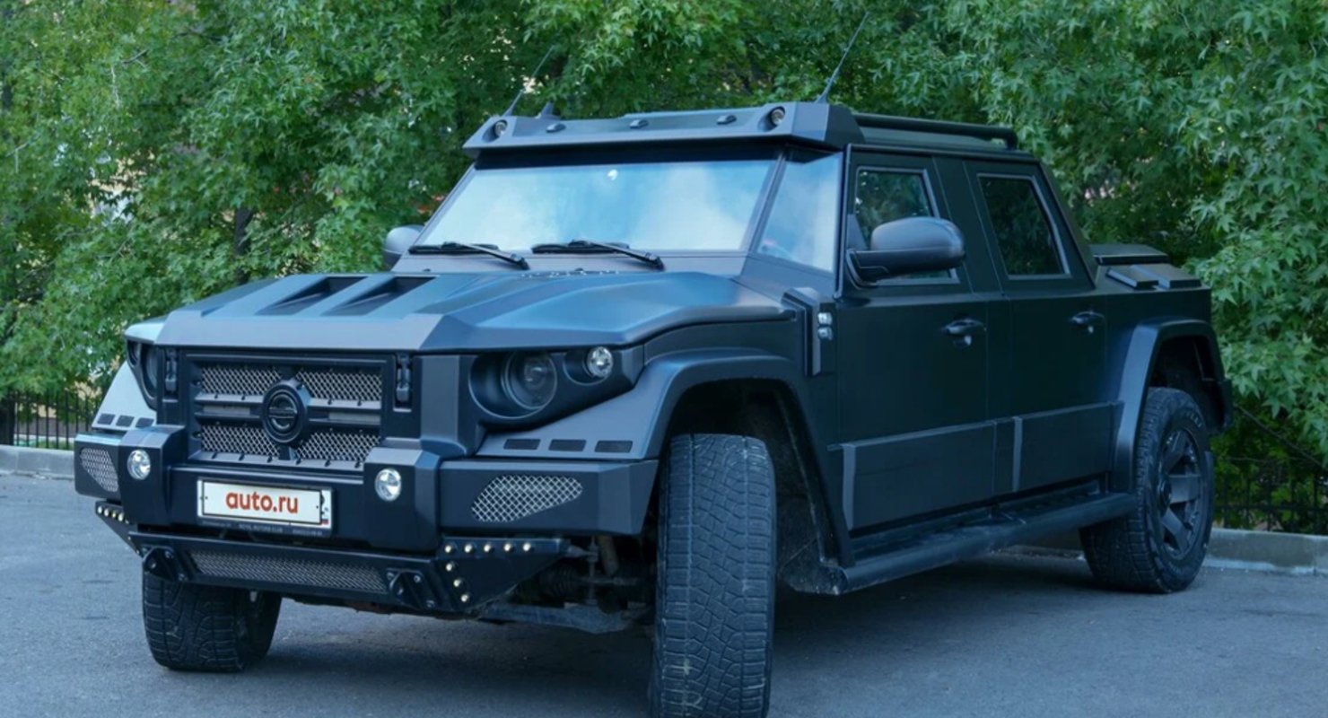 Formacar: T-98 Kombat, an exotic armored off-roader from Russia, goes ...