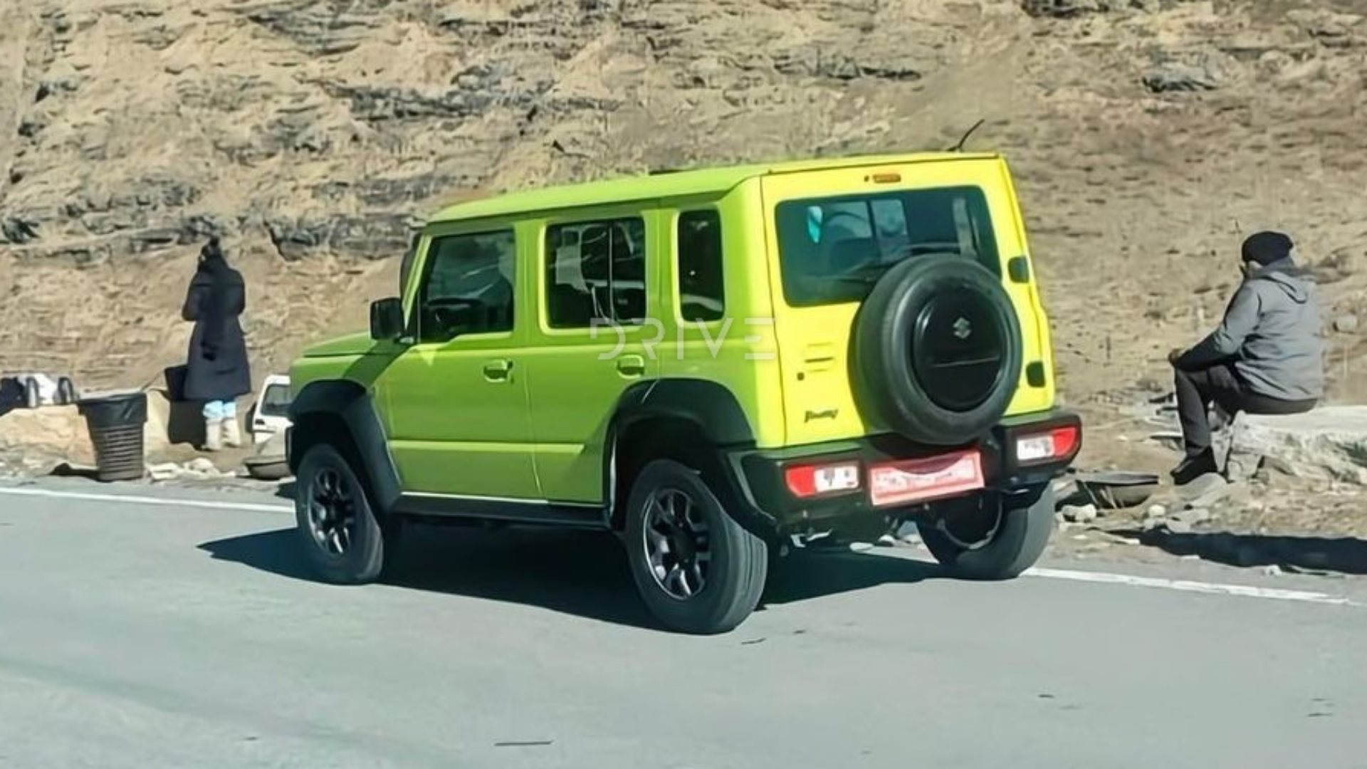 Formacar Five Door Suzuki Jimny Prototype Spotted Running Naked In India